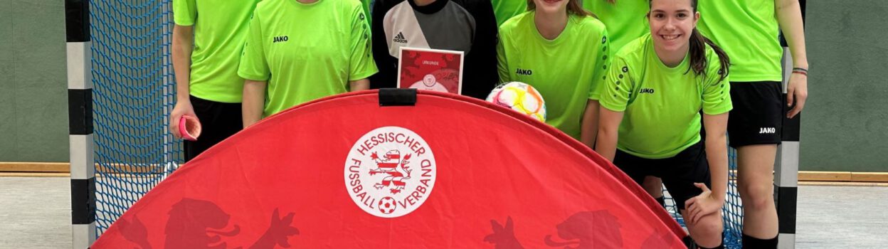 U17-Mädels erspielen sich bei der Futsal-Hessenmeisterschaft einen tollen 2. Platz!